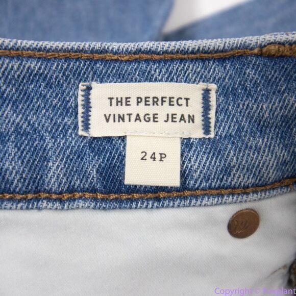 NEW Madewell The Petite Perfect Vintage Jean in Banner Wash, size P24‎ - Picture 15 of 16